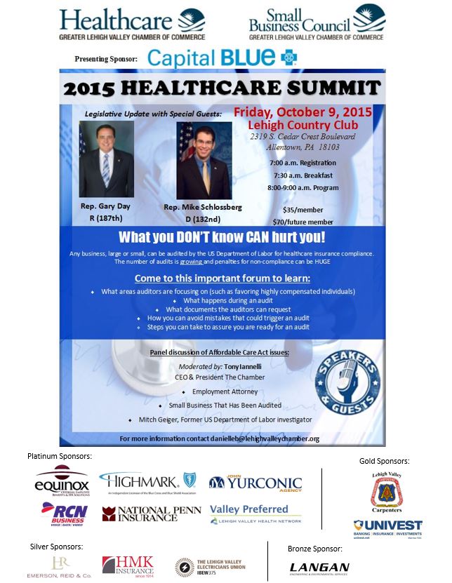 2015 Healthcare Flyer