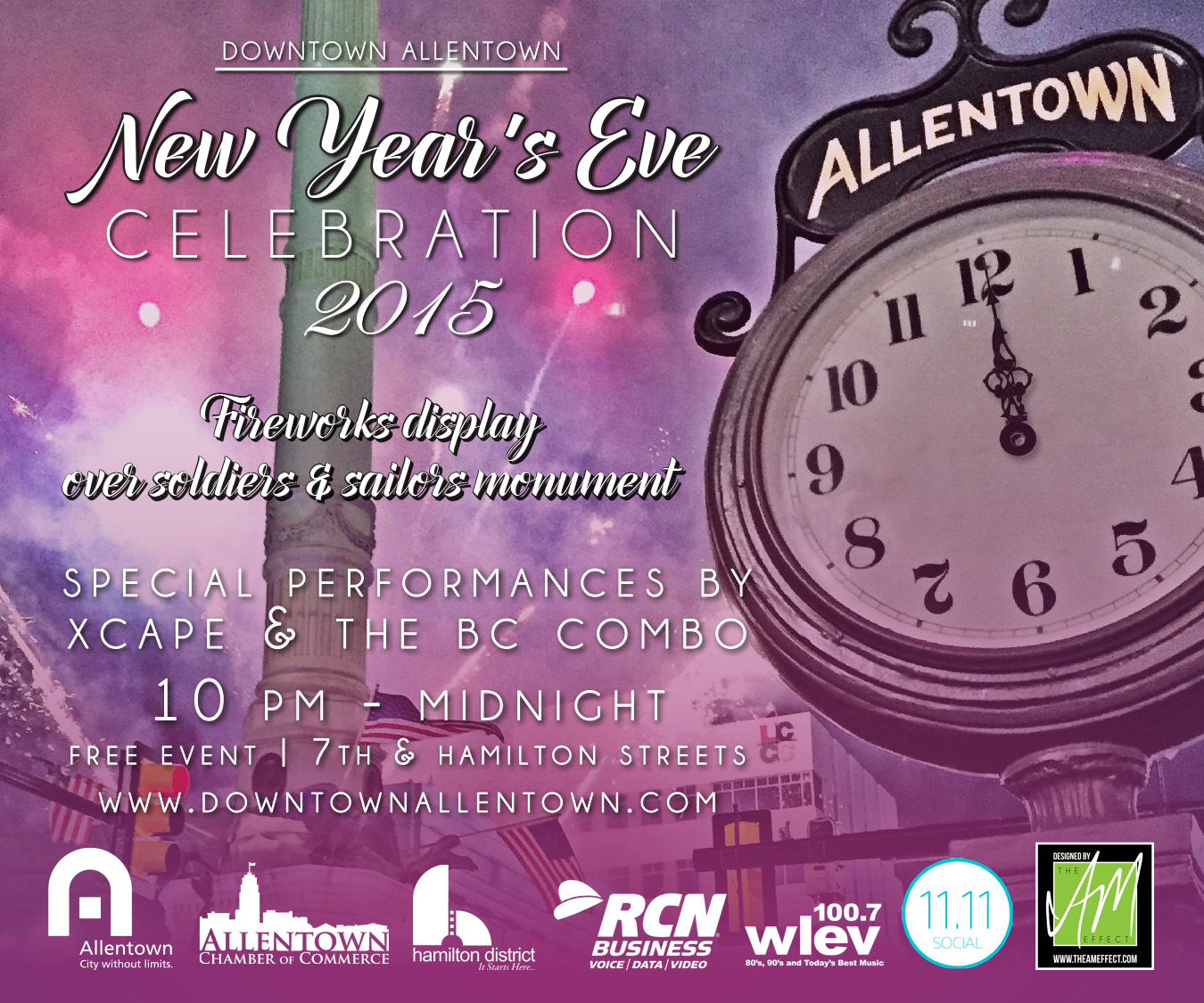 Downtown Allentown New Year's Eve Celebration Greater Lehigh Valley